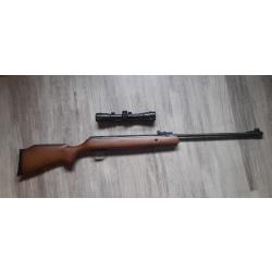 Carabine Remington Express NP bois calibre 4.5 mm 19.9 Joules + lunette 4x32