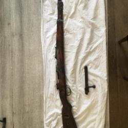 Vend Fusil Mauser 98 K pour panoplie à restaurer catégorie C