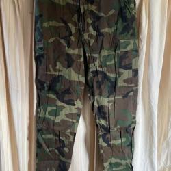 Pantalon combat militaire US cam