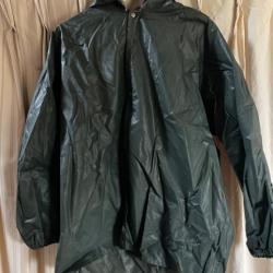 Ancienne veste de pluie militaire kaki