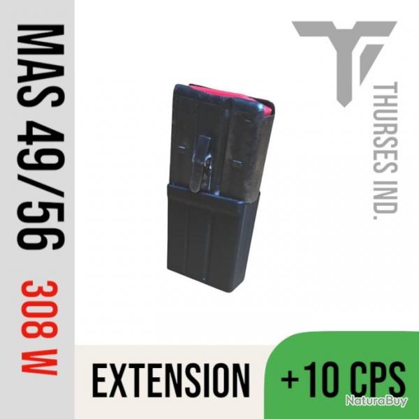 Extension chargeur fsa mas 49 56 + 10 coups 308 w Thurses industries