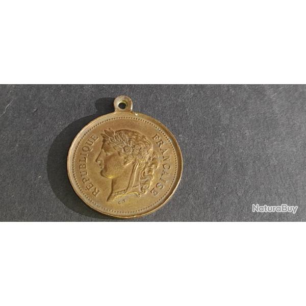 MEDAILLE TIRAGE AU SORT 1877