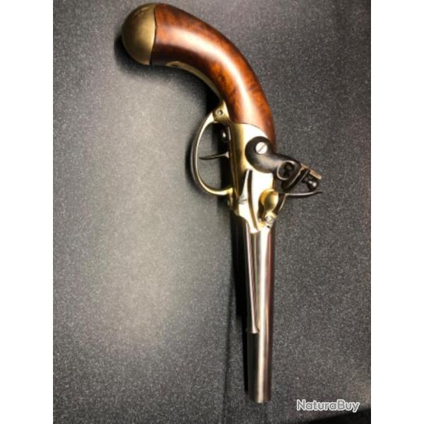 Rplique italienne pistolet  silex 1777