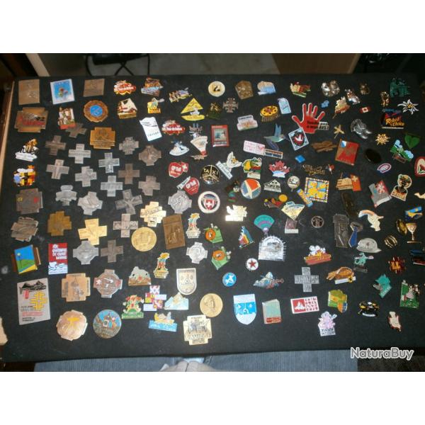 Collection RARE Pin's vintage Suisse 150 pices