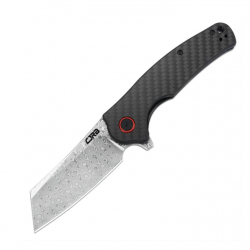 CJRB J1904D-CF Crag Rose Damascus, Carbon Fiber