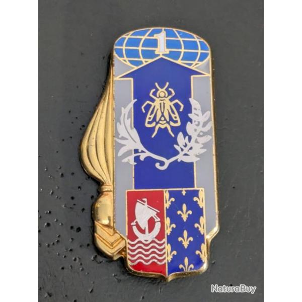 pins insigne militaire Groupement logistique 1er GLCAT de Brtigny-sur-Orge  Le 1er GLCAT