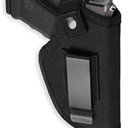 Étui de Pistolet Tactique - Holster en Nylon 800D, Ceinture Cachée pour Armes de Poing