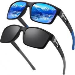 Lunettes De Soleil Polarisées Homme Femme Sport UV400 Protection Conduite Pêche