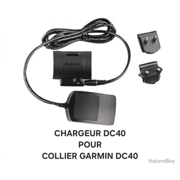 chargeur dc40 pour colliers dc40 garmin toutes versions