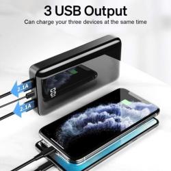 Batterie externe Power Bank 27 000 mAh LED DIGITAL