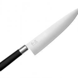 BEL2339 COUTEAU CUISINE/CHEF KAI WASABI LAME 23CM MANCHE NOIR NEUF