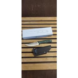 Couteau CIVIVI Stormridge Green Lame Acier Nitro-V Satin Manche Micarta Etui Kydex CIVC230413