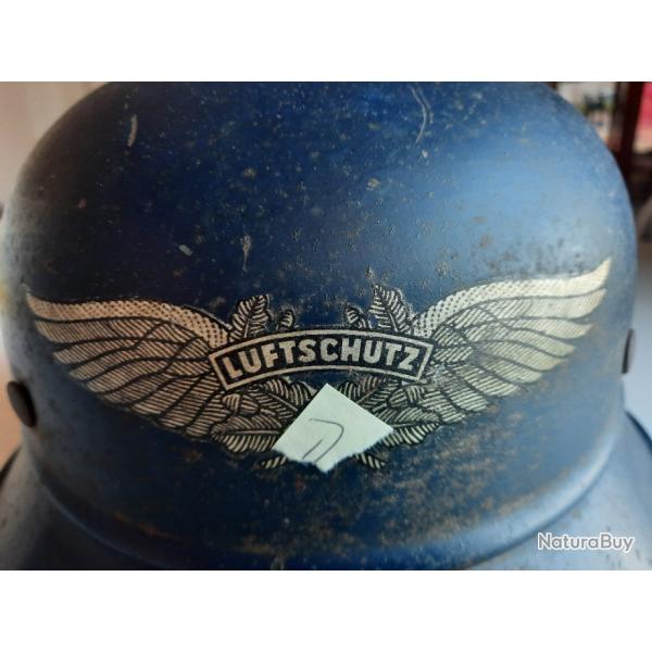 casque allemand ww2  voir