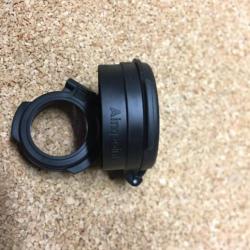 Protections occulaires devant et arriére, Flip open,  pour Aimpoint hunter 34mm