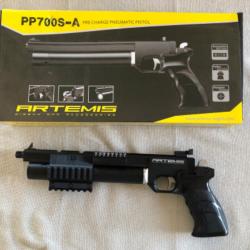 Pistolet PCP PP700S-A Artemis cal 5.5