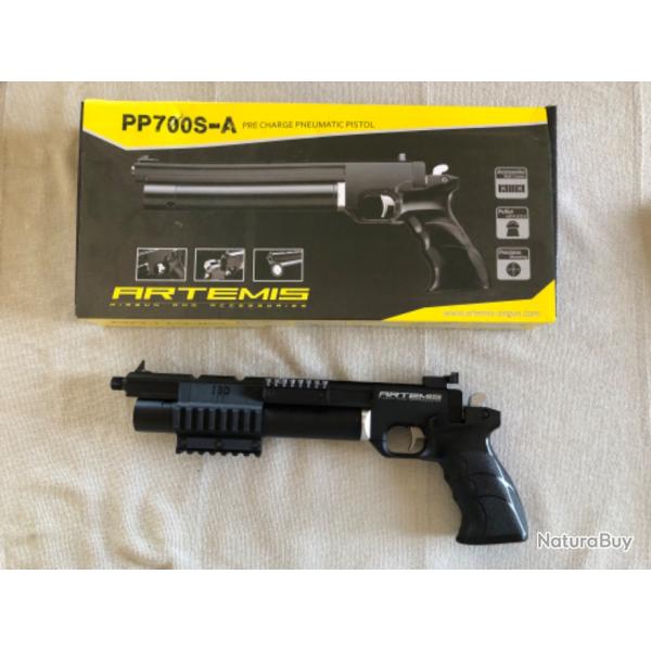 Pistolet PCP PP700S-A Artemis cal 5.5