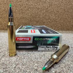 1 Boite de munitions Norma EVOSTRIKE 7RM 8.2g