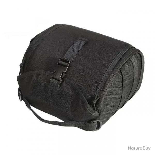 Sac noir pour casque avec systme MOLLE - LIVRAISON GRATUITE