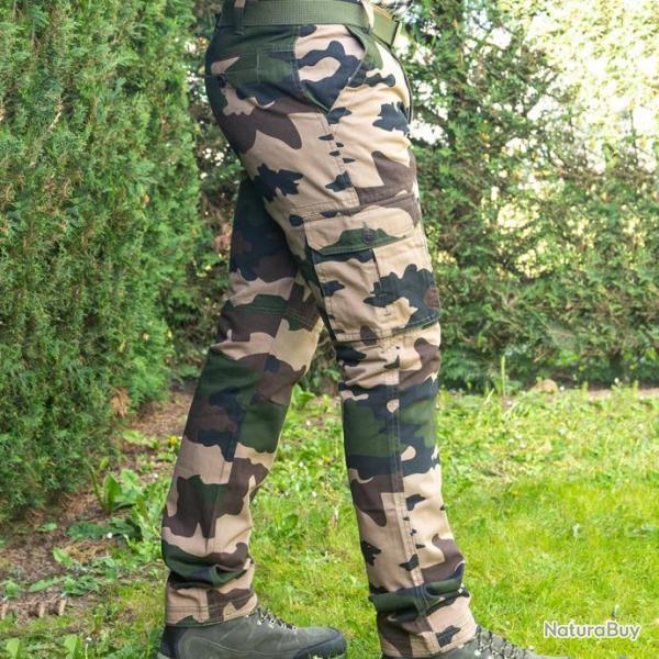 SOLDES Pantalon Treillis camo CE Taille