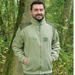 SOLDES Blouson polaire commando vert Taille 2