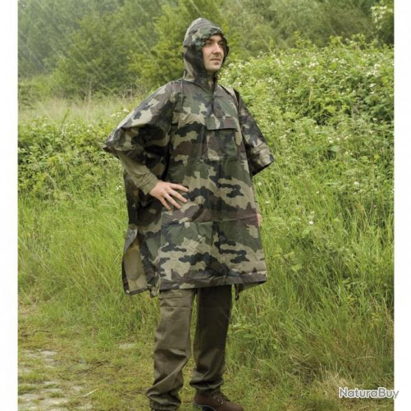 SOLDES Poncho camo taille unique