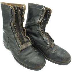 Bottes de combat US Vietnam originales avec Zipper 6R