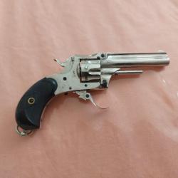 RARISSIME REVOLVER TIP UP MODELE  MAISON LEFAUCHEUX 19 EME SIECLE MODELE 1 TYPE SMITH WESSON