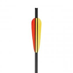 Lot de traits aluminium EK Archery pour arbalètes x5 16 pouces Rouge