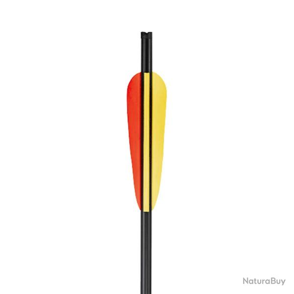 Lot de traits aluminium EK Archery pour arbaltes x5 16 pouces Rouge