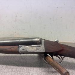 FUSIL JUXTAPOSE ARTISANAL BELGE CALIBRE 12/70 - 1 sans prix de réserve