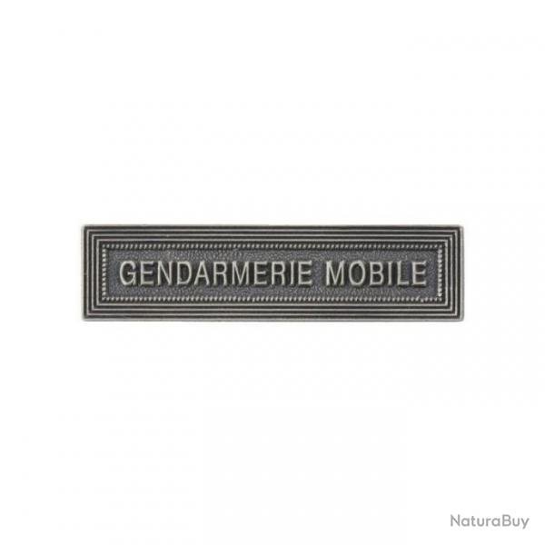 Agrafe Gendarmerie Mobile Argent - Autre