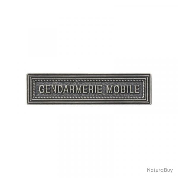 Agrafe Gendarmerie Mobile Argent - Autre