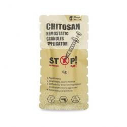 Applicateur de granulés hémostatiques au chitosan Rhino Rescue 6 g - Stoppe les hémorragies rapideme