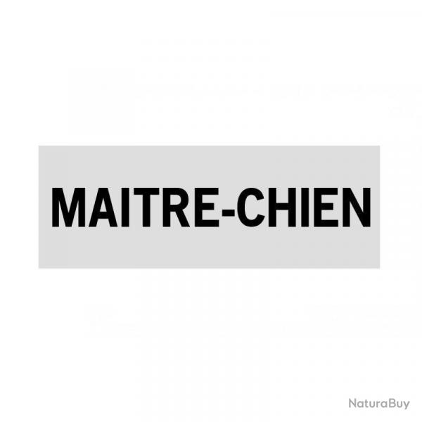 Bandeau rtrorflchissant Patrol Equipement Scurit - Blanc / Matre-Chien / 2 x 10 cm