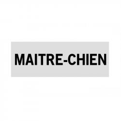 Bandeau rétroréfléchissant Patrol Equipement Sécurité - Blanc / Maître-Chien / 10 x 30 cm