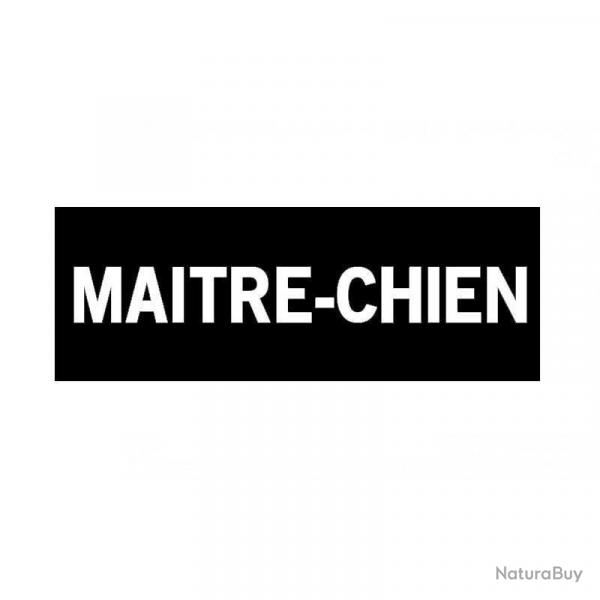 Bandeau rtrorflchissant Patrol Equipement Scurit - Noir / Matre-Chien / 2 x 10 cm
