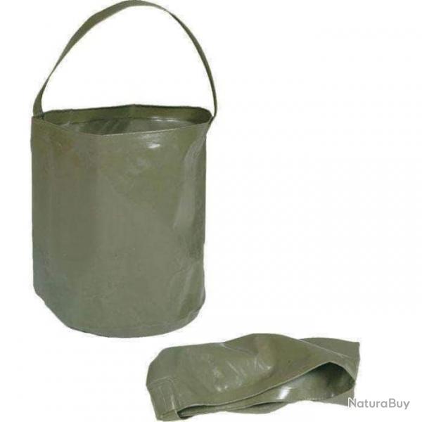 Bassine Pliable Mil-Tec Bucket Foldable - Vert olive