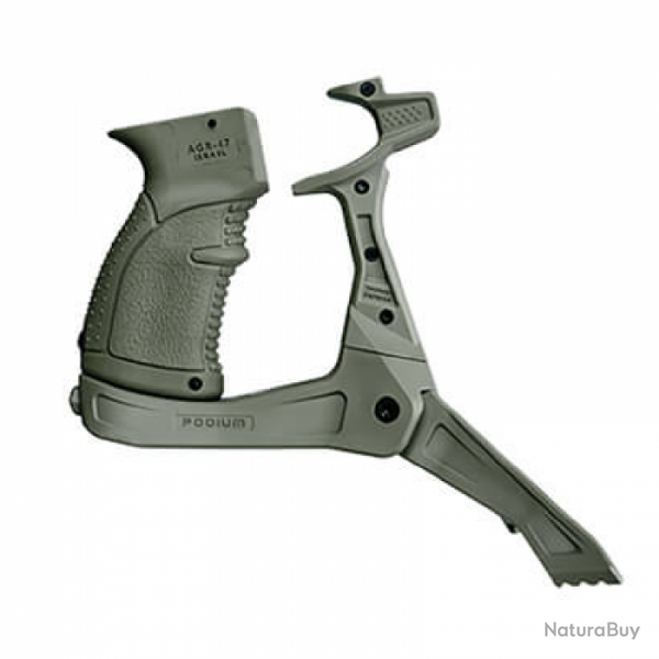 Plateforme bipied FAB Defense AK-Podium pour AK47 / AKM - Vert Olive