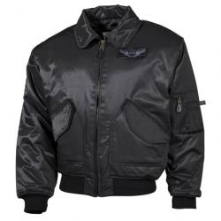 Blouson Pilote MFH US CWU Noir