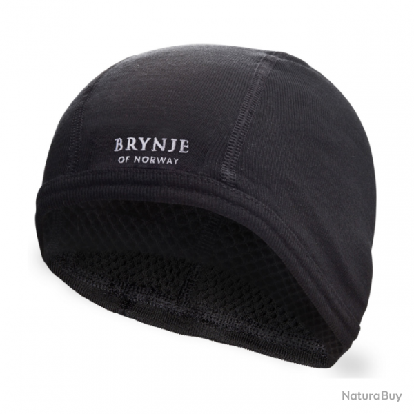 Bonnet Brynje Super Thermo Helmet - Noir / S