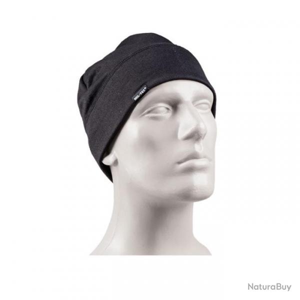 Bonnet polaire Mil-Tec Army Beanie Souple - Noir / Taille unique