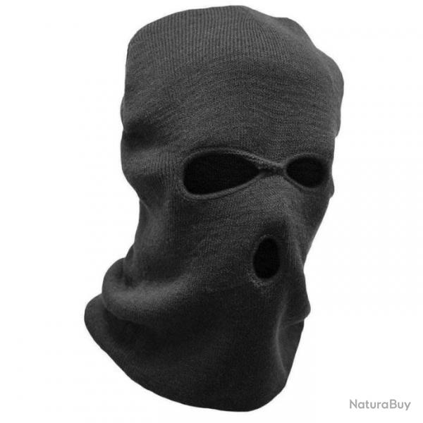 Cagoule Mil-Tec Balaclava 3-Hole - Noir