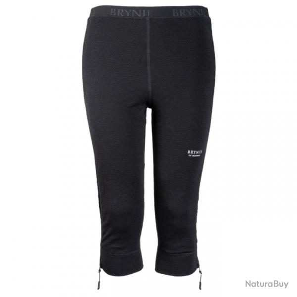 Caleon long Brynje Arctic ZIPOFF 3/4 Legs - Noir / S