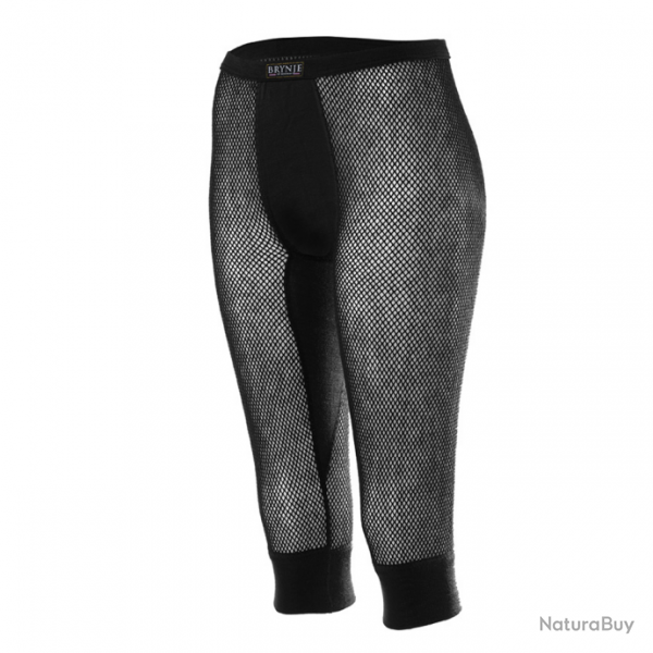 Caleon long Brynje Super Thermo 3/4 Leg - Noir / XS