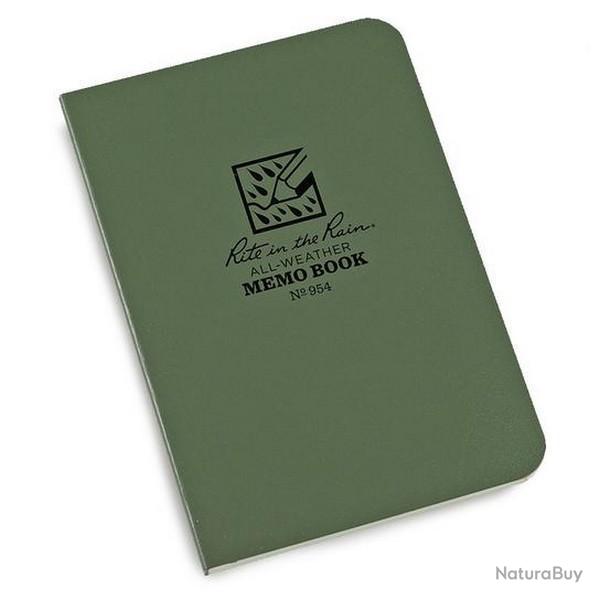 Carnet de notes tanche Rite In The Rain 954T - Vert olive