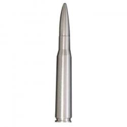 Cartouche de manipulation Dummy Round - Argent / 12.7 (50BMG)