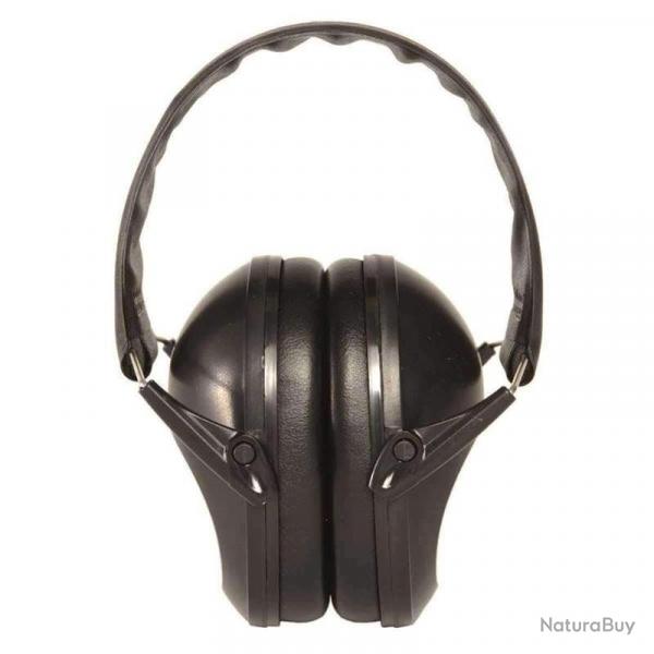 Casque anti-bruit Mil-Tec Defenders - Noir