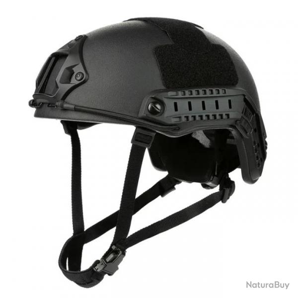 Casque balistique FAST NIJ 3A Bulldog Tactical Gear Noir