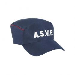 Casquette ASVP Soutache Bordeaux - Bleu / T1