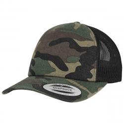 Casquette Brandit Camo Trucker - Woodland